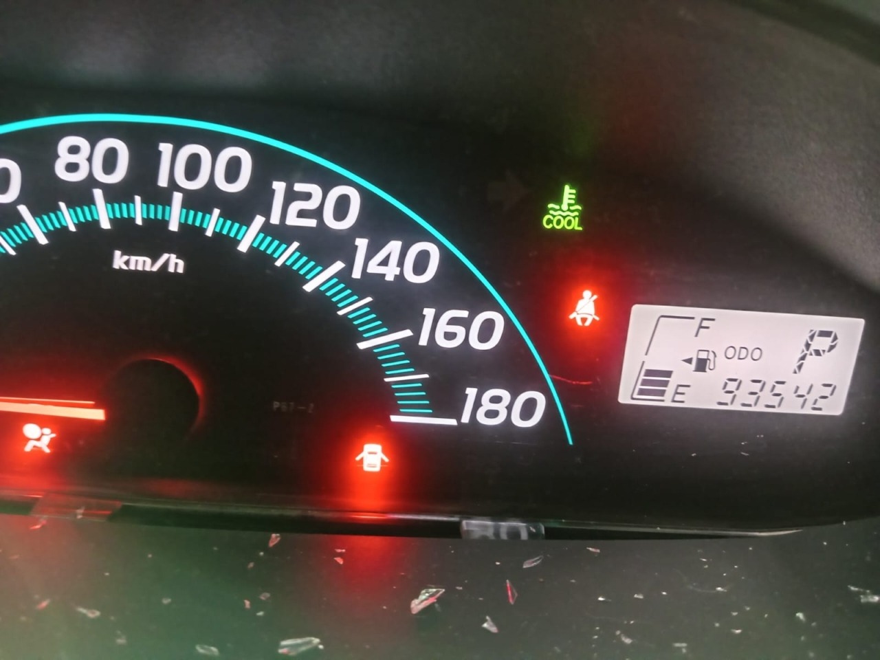 Двигатель TOYOTA VITZ KSP90 1KR-FE (б/у)
