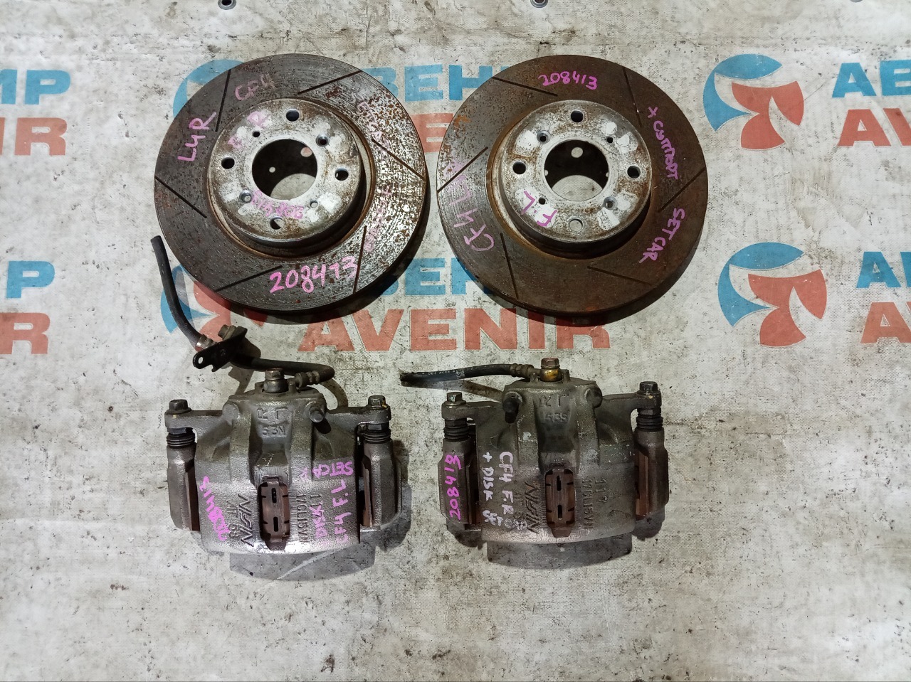 Ступица HONDA ACCORD CF4 F20B передняя (б/у) Ступица HONDA ACCORD CF4 F20B передняя (б/у)