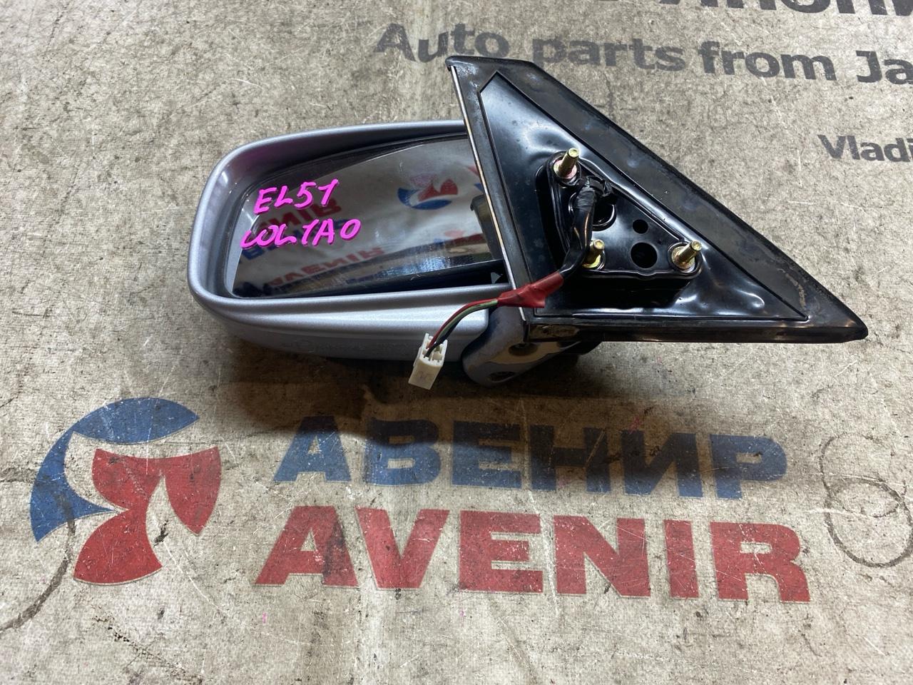 Зеркало TOYOTA COROLLA II EL51 переднее левое (б/у)