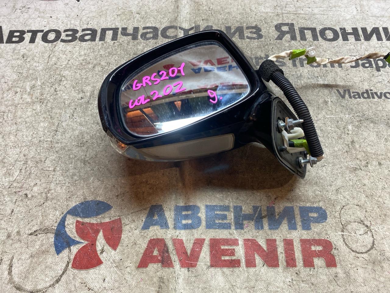 Зеркало TOYOTA CROWN GWS204 переднее левое (б/у)
