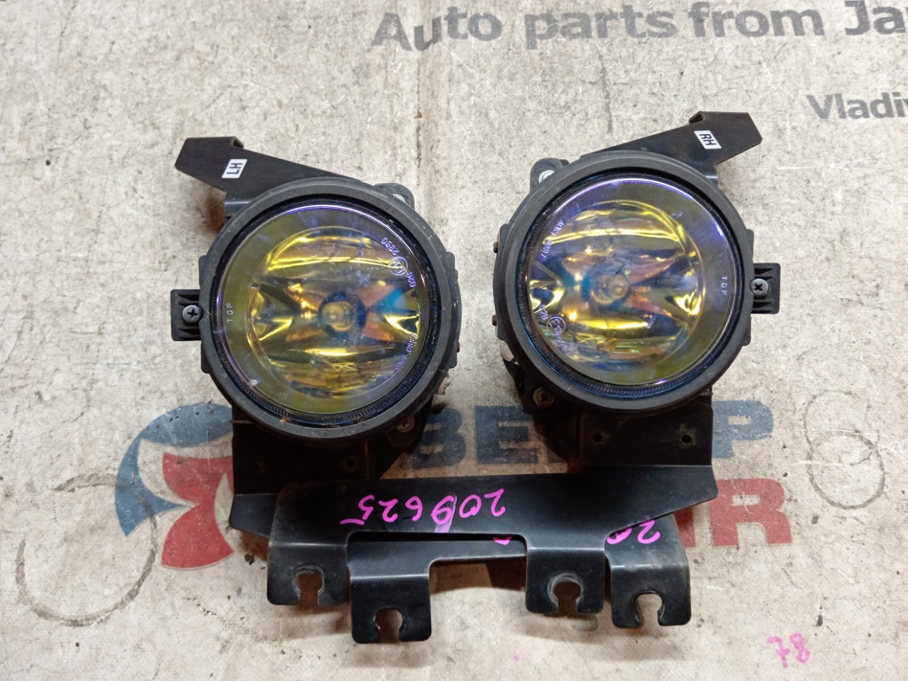 Туманка MITSUBISHI PAJERO MINI H58A левая (б/у)