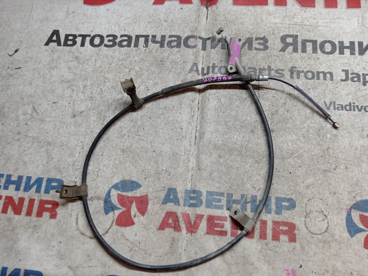 Тросик ручника HONDA HR-V GH3 задний левый (б/у)
