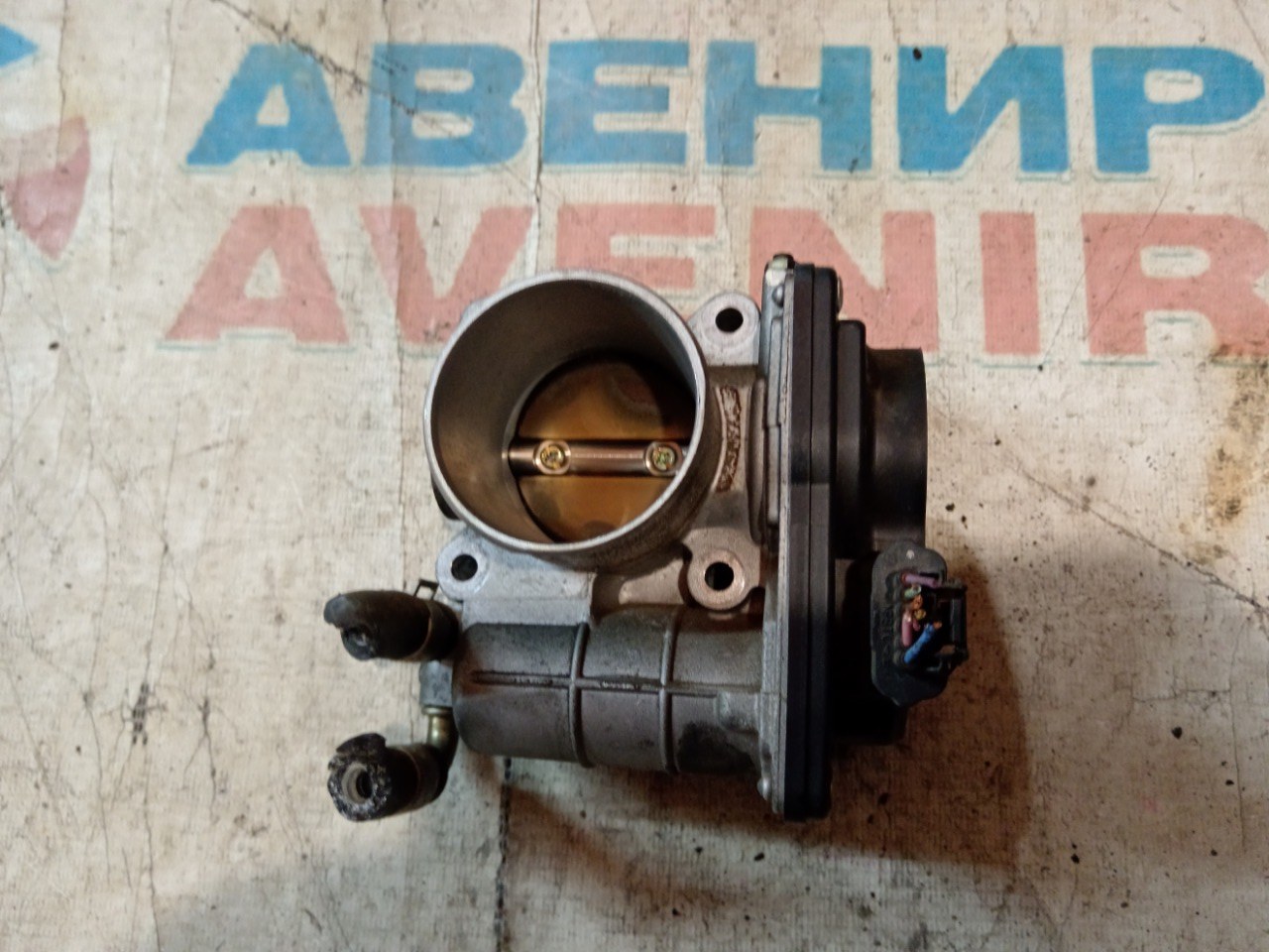 Дроссельная заслонка NISSAN NOTE E11 HR15DE (б/у)