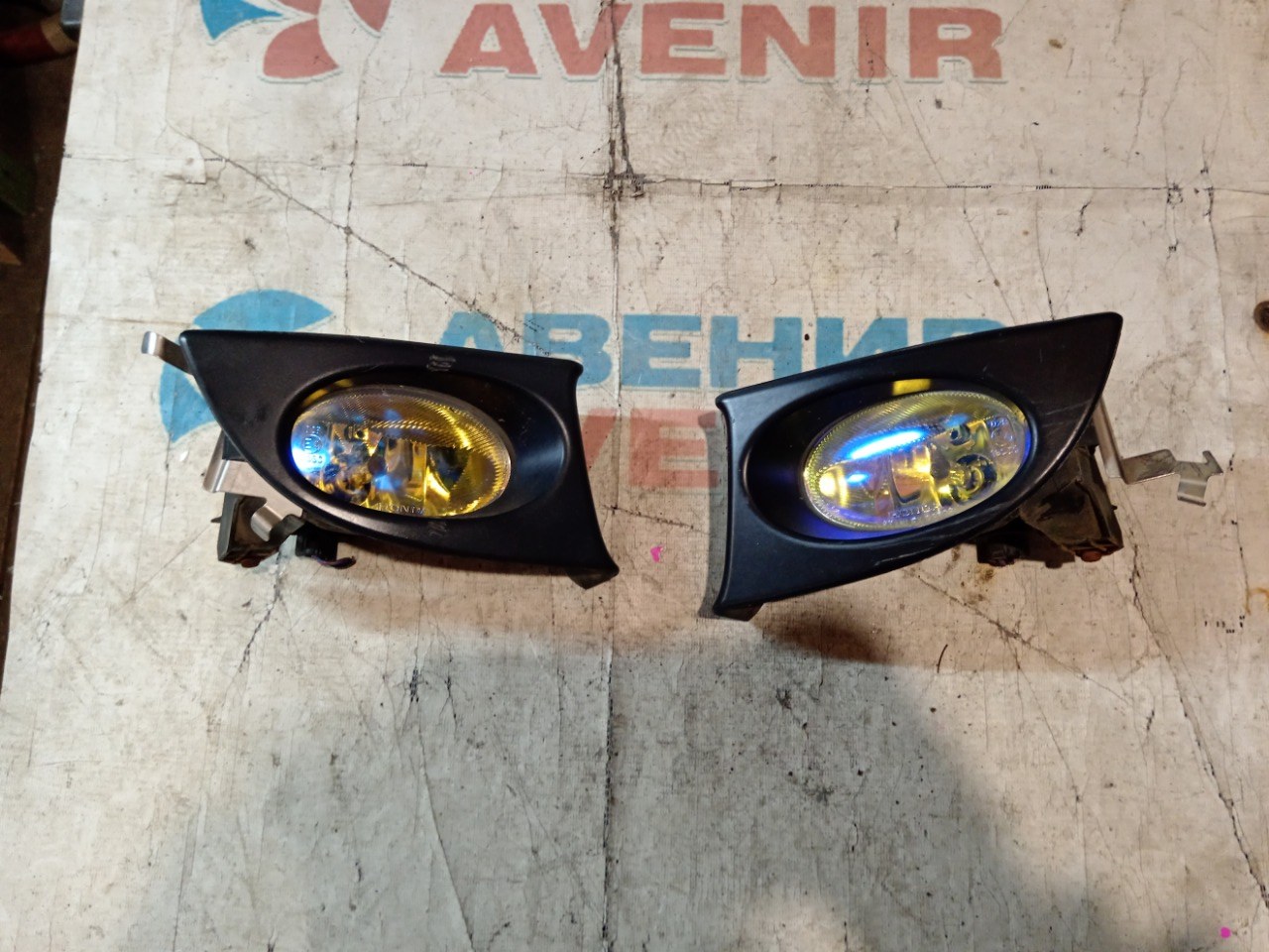 Туманка HONDA FIT GD3 передняя левая (б/у)