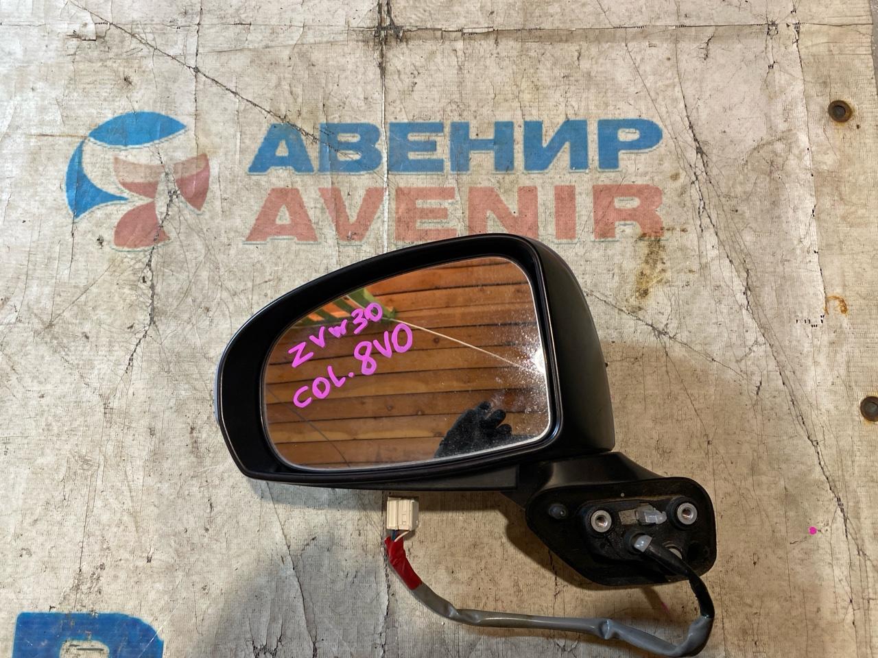 Зеркало TOYOTA PRIUS ZVW30 переднее левое (б/у)