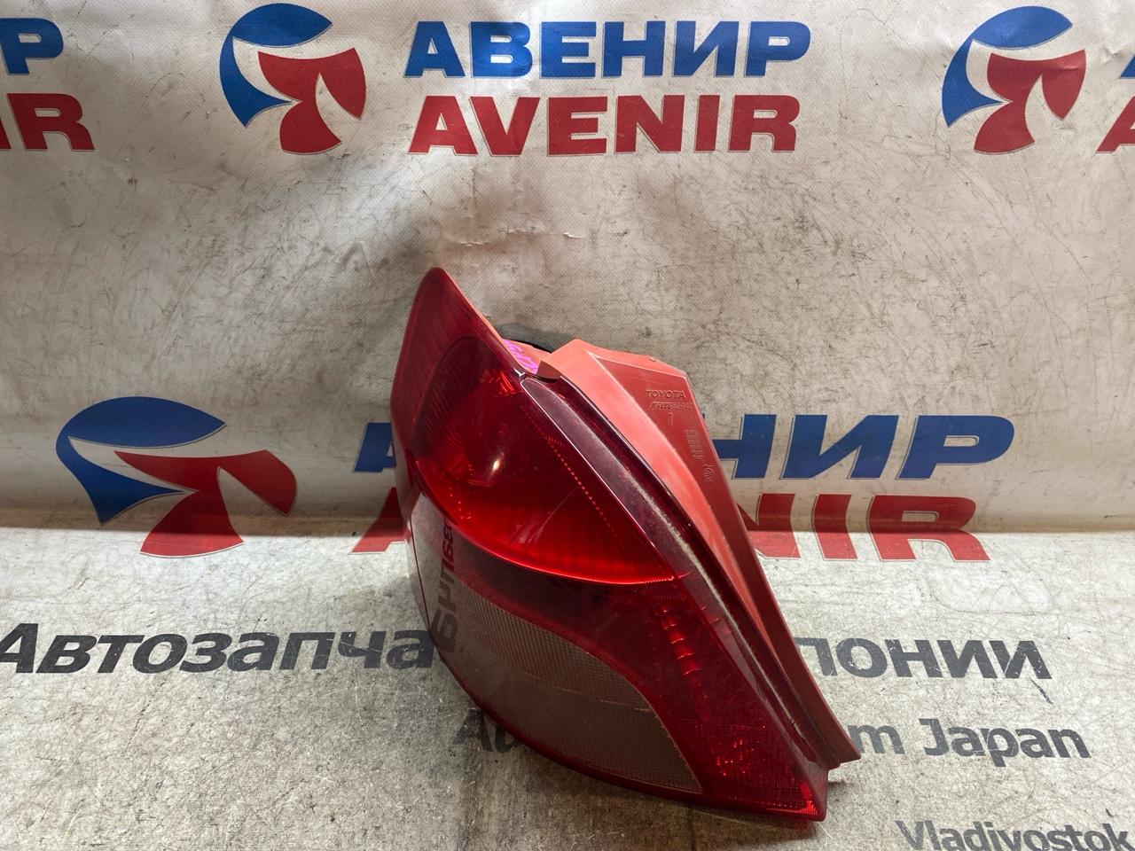 Стоп-сигнал TOYOTA VITZ NCP95 задний левый (б/у)