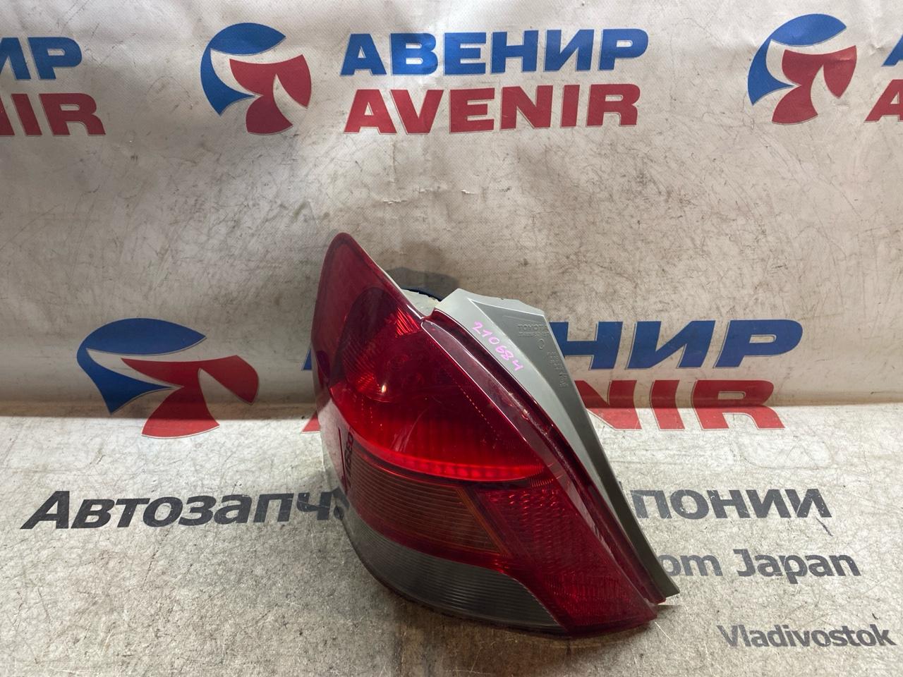 Стоп-сигнал TOYOTA VITZ NCP95 задний левый (б/у)