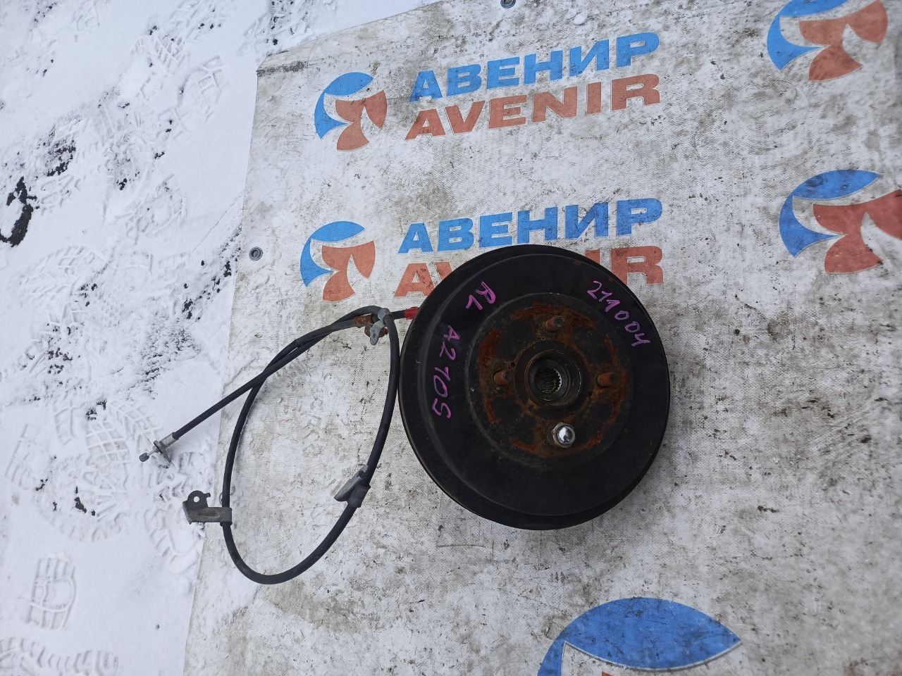 Ступица DAIHATSU ROCKY A210S 1KRVET задняя левая (б/у)