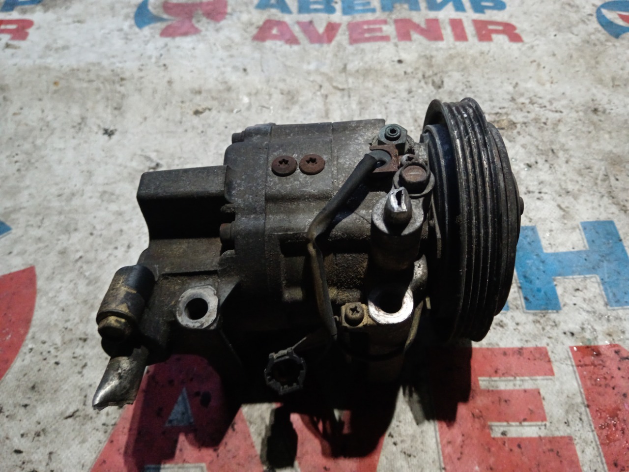 Компрессор кондиционера NISSAN RASHEEN RFNB14 GA15DE (б/у)