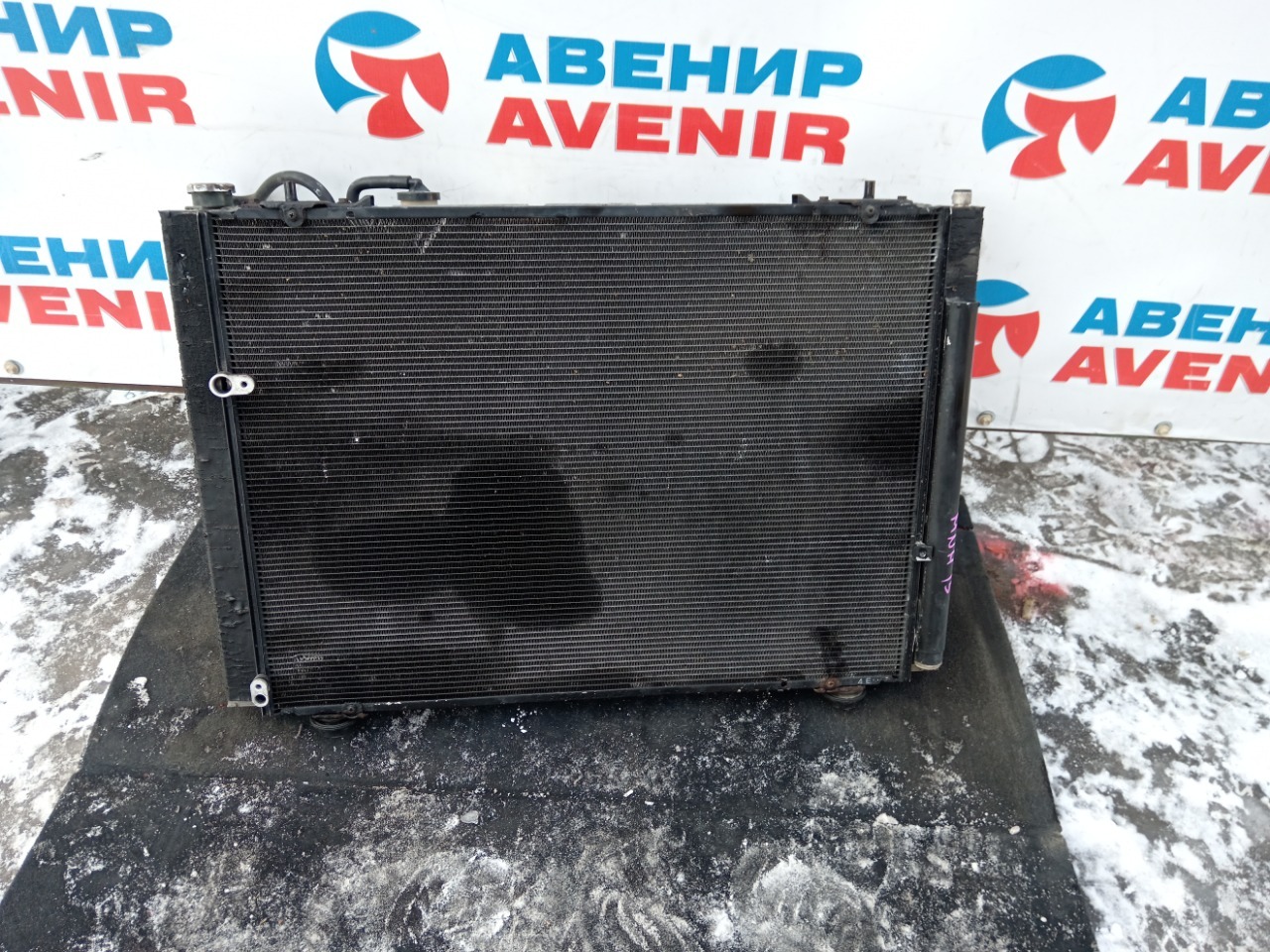 Радиатор TOYOTA ALPHARD MNH15 1MZ-FE (б/у)