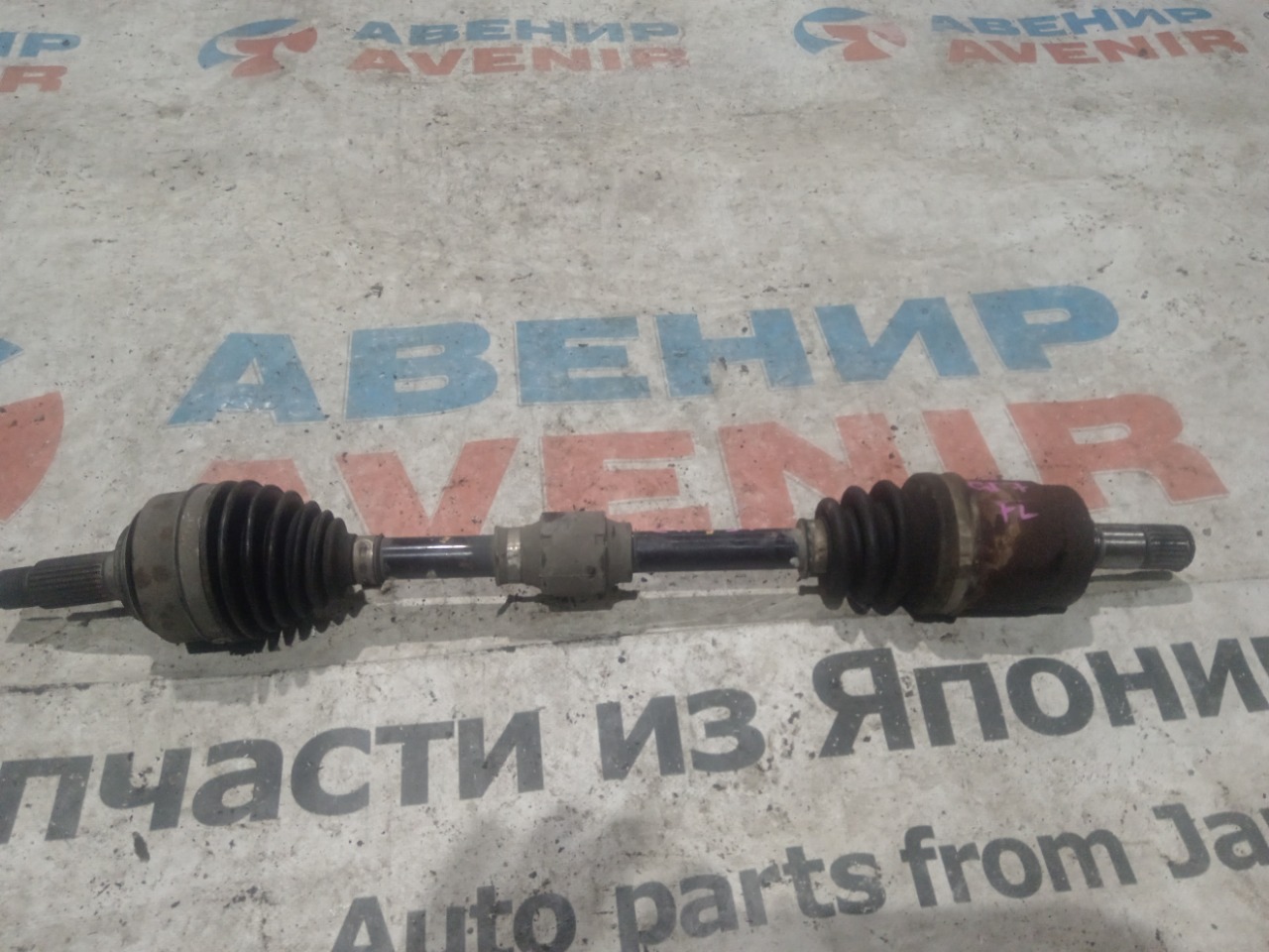 Привод HONDA FIT GE7 L13A передний левый (б/у)