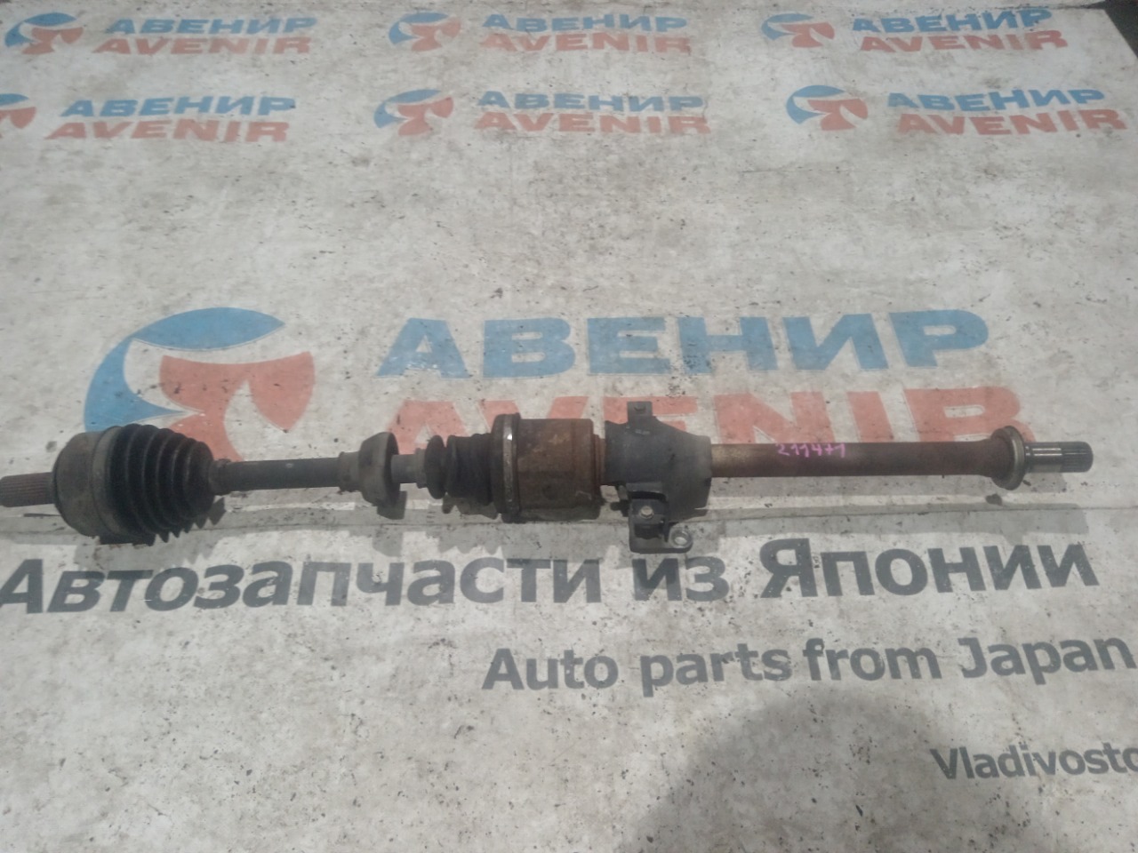 Привод HONDA ODYSSEY RB4 K24A передний правый (б/у)