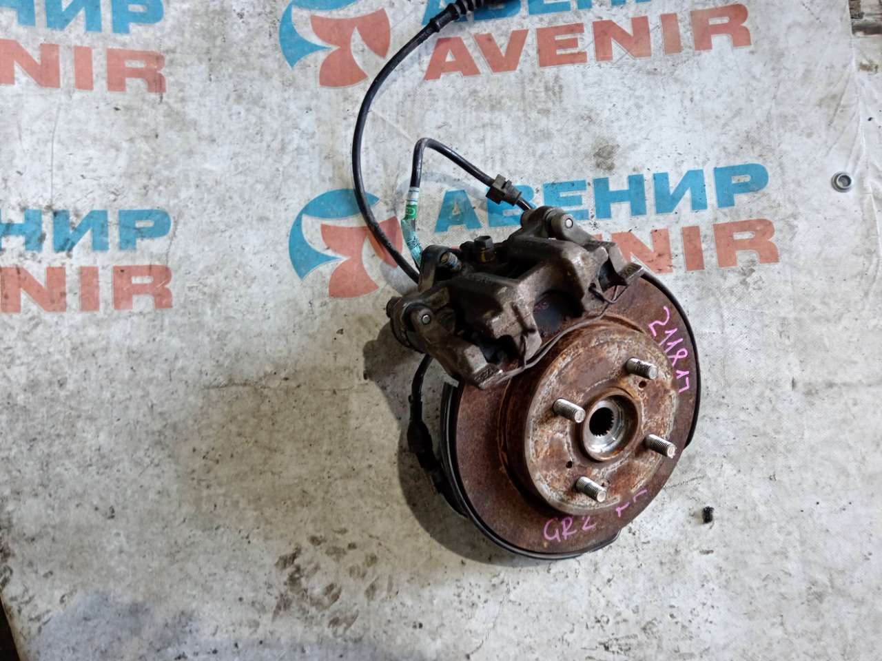 Ступица HONDA FIT GR2 L13B задняя правая (б/у)