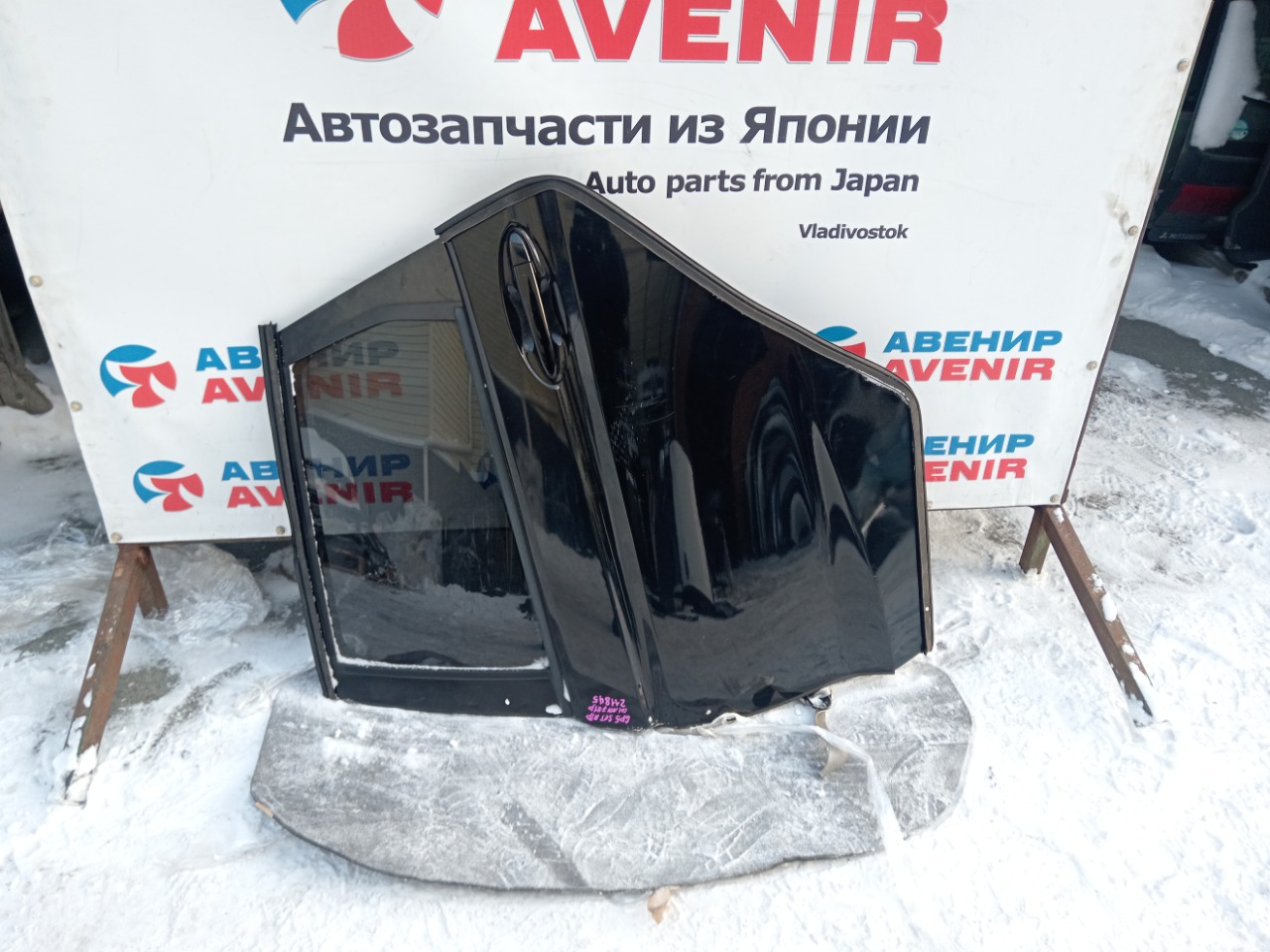 Дверь HONDA FIT GP5 задняя левая (б/у)