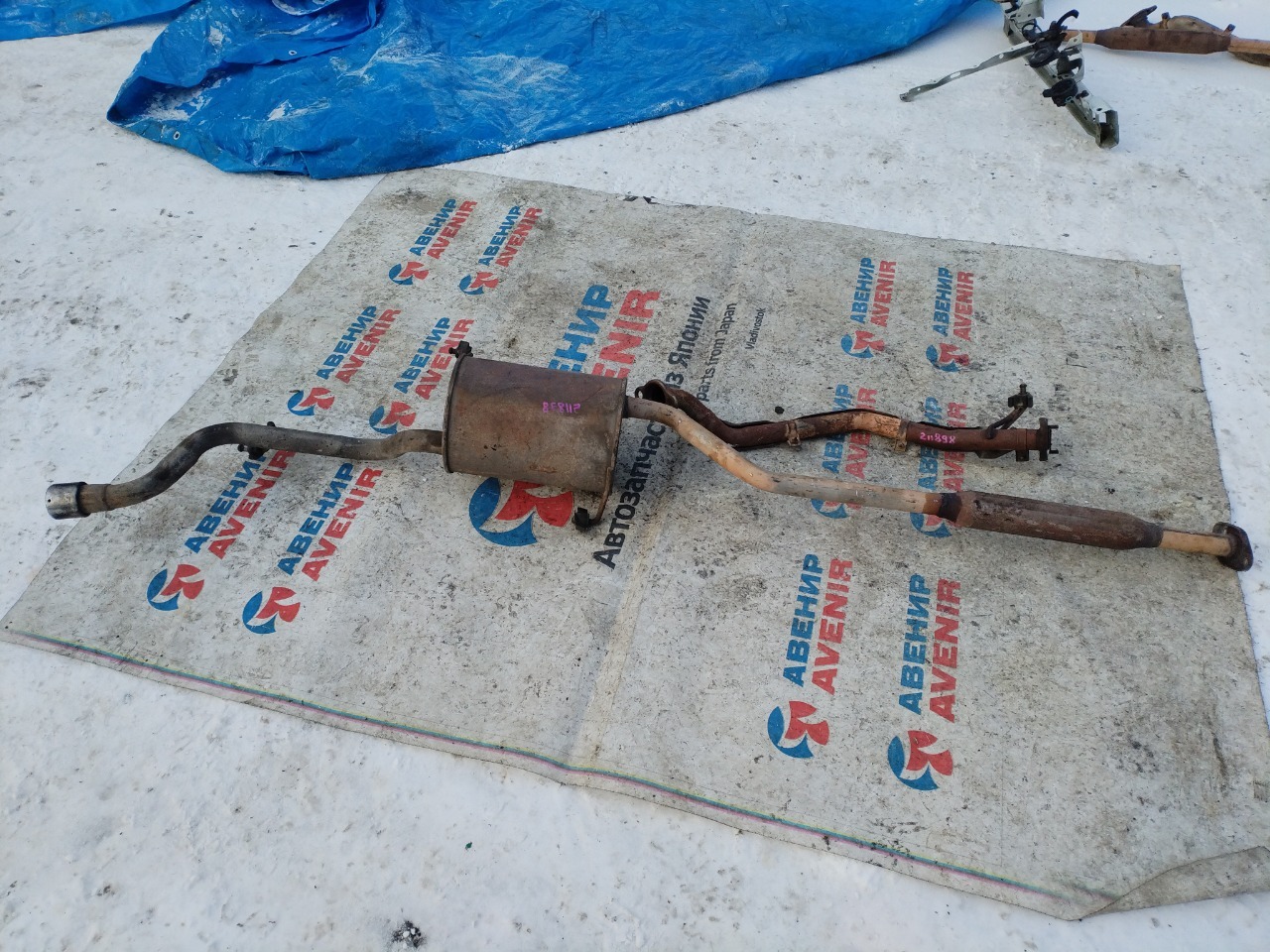 Глушитель DAIHATSU TERIOS KID J111G EF (б/у)