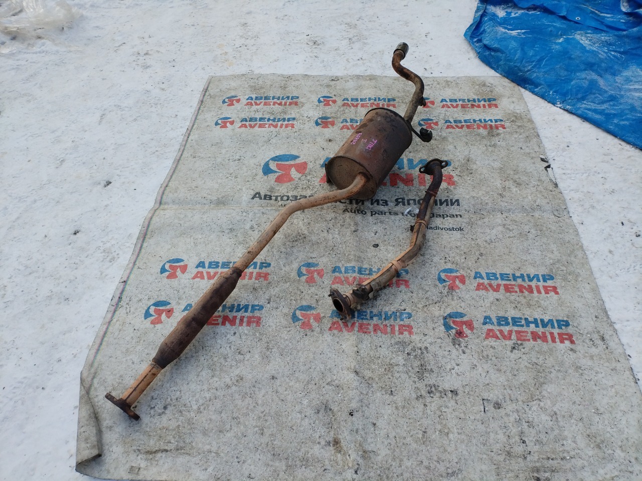 Глушитель DAIHATSU TERIOS KID J111G EF (б/у)