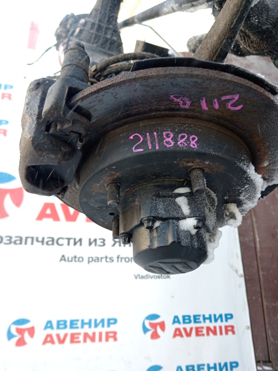 Мост SUZUKI JIMNY JB23W передний (б/у)