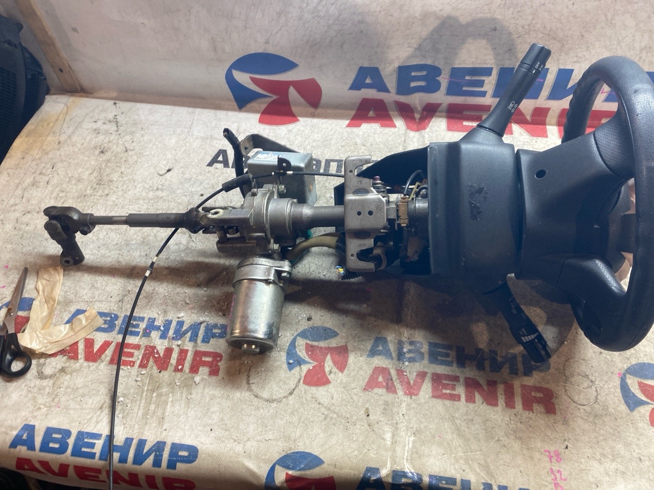 Рулевая колонка NISSAN MARCH K13 HR12DE (б/у)