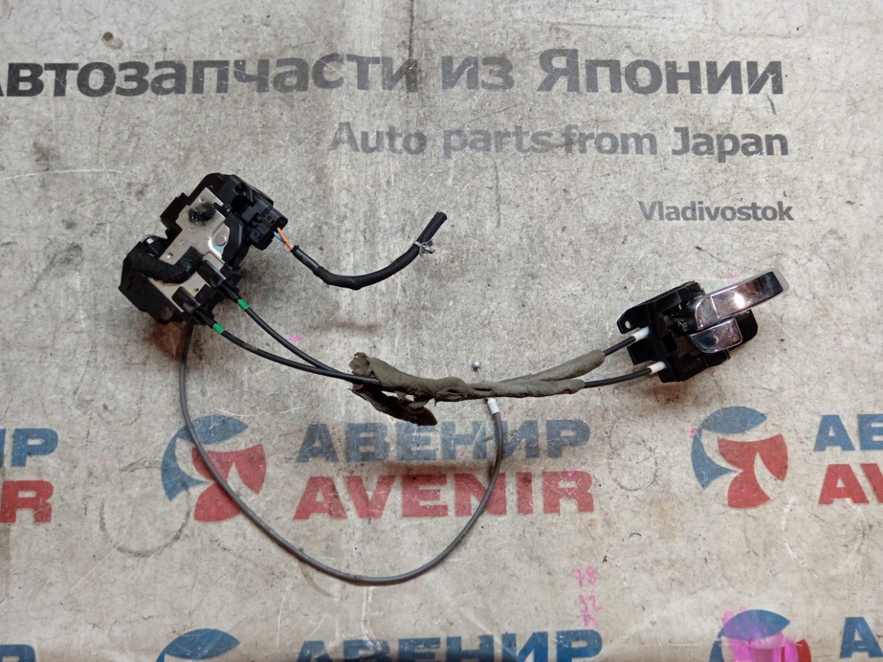 Замок двери NISSAN DUALIS J10 задний правый (б/у)