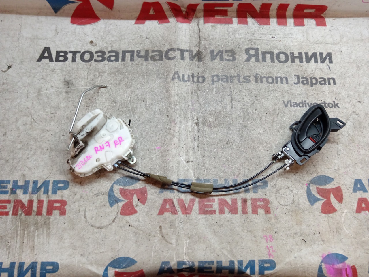 Замок двери HONDA STREAM RN6 задний правый (б/у)