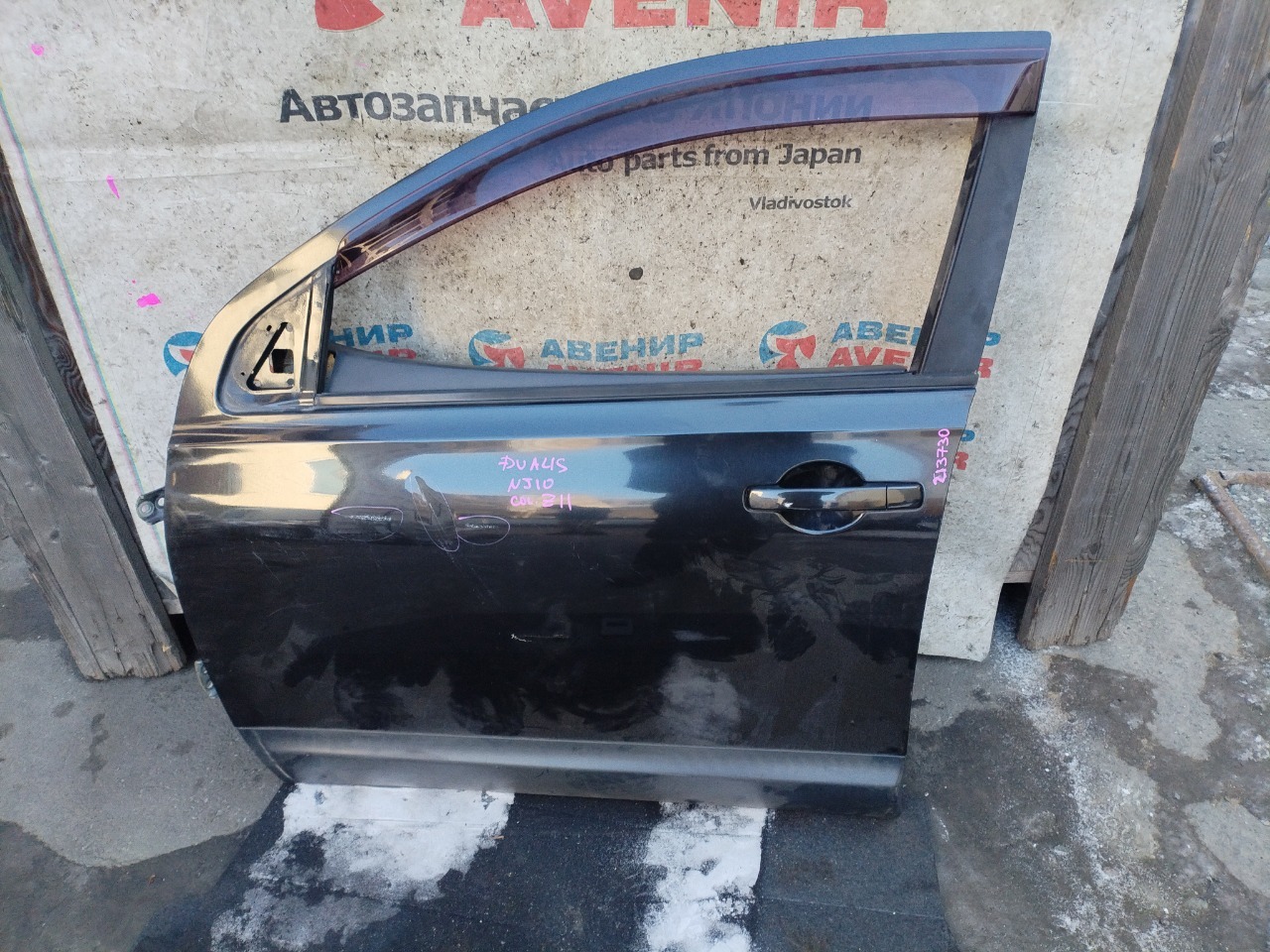 Дверь NISSAN DUALIS J10 передняя левая (б/у)