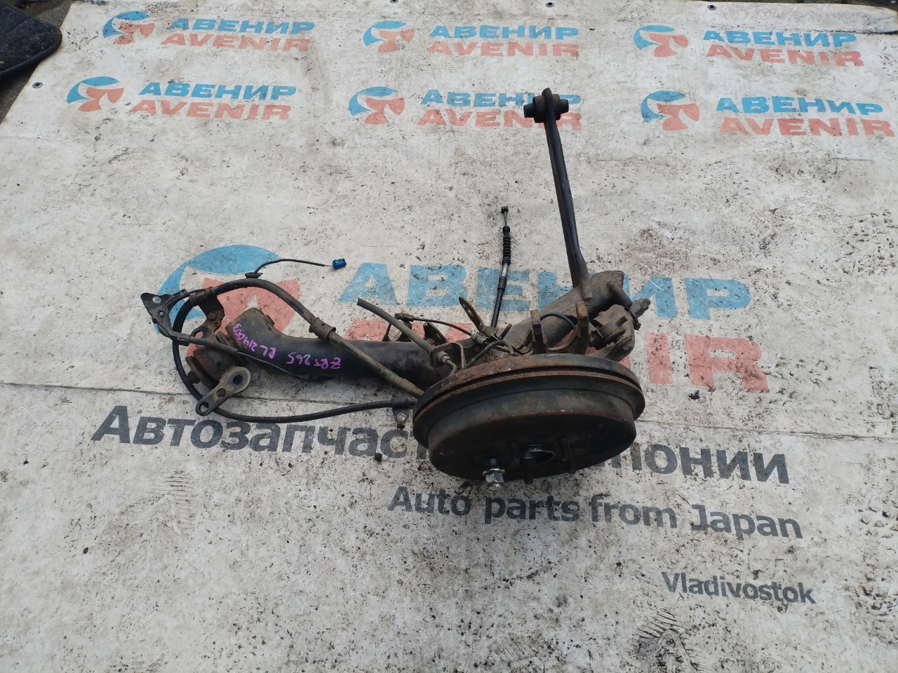 Ступица TOYOTA ALLION ZRT265 2ZRFAE задняя левая (б/у)