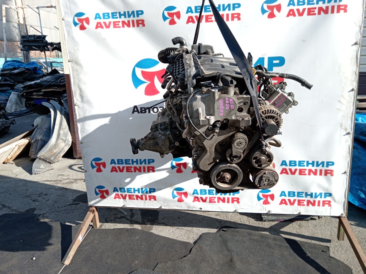 Двигатель NISSAN DUALIS KNJ10 MR20DE (б/у)