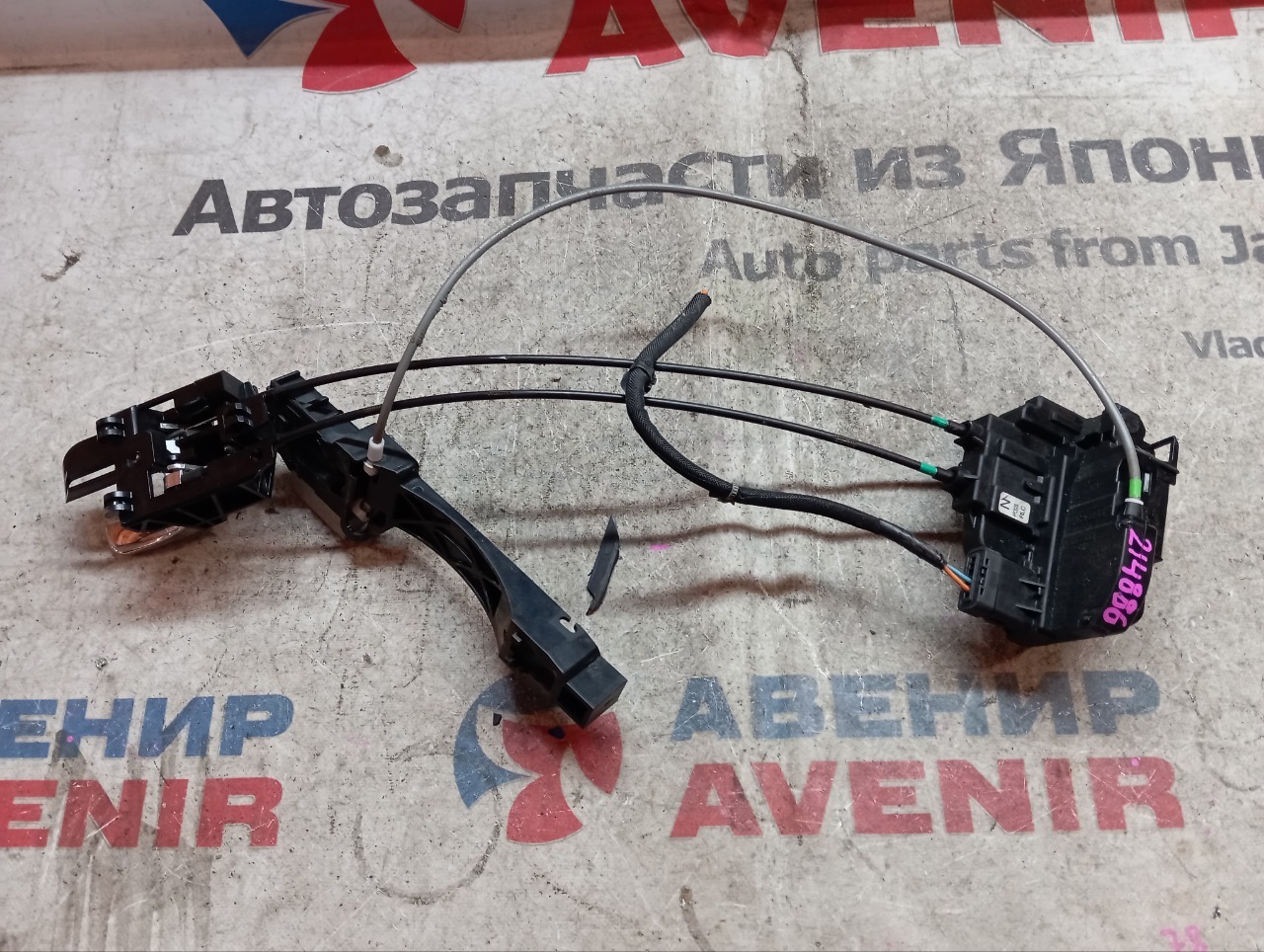 Замок двери NISSAN DUALIS J10 задний левый (б/у)