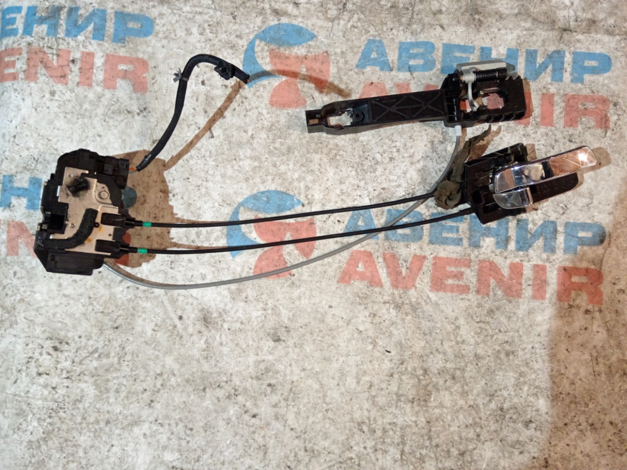 Замок двери NISSAN DUALIS J10 задний правый (б/у)