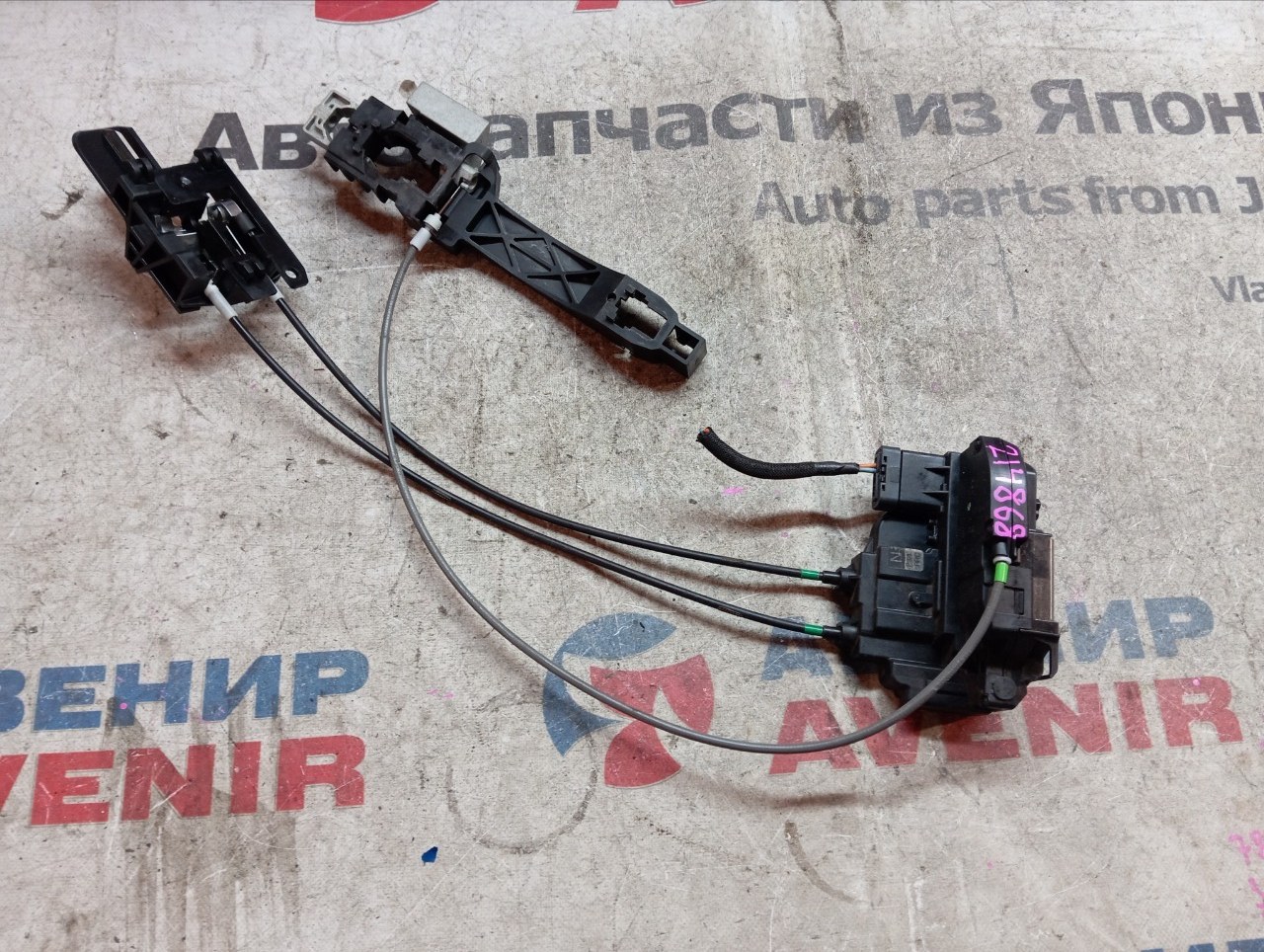 Замок двери NISSAN DUALIS J10 задний правый (б/у)