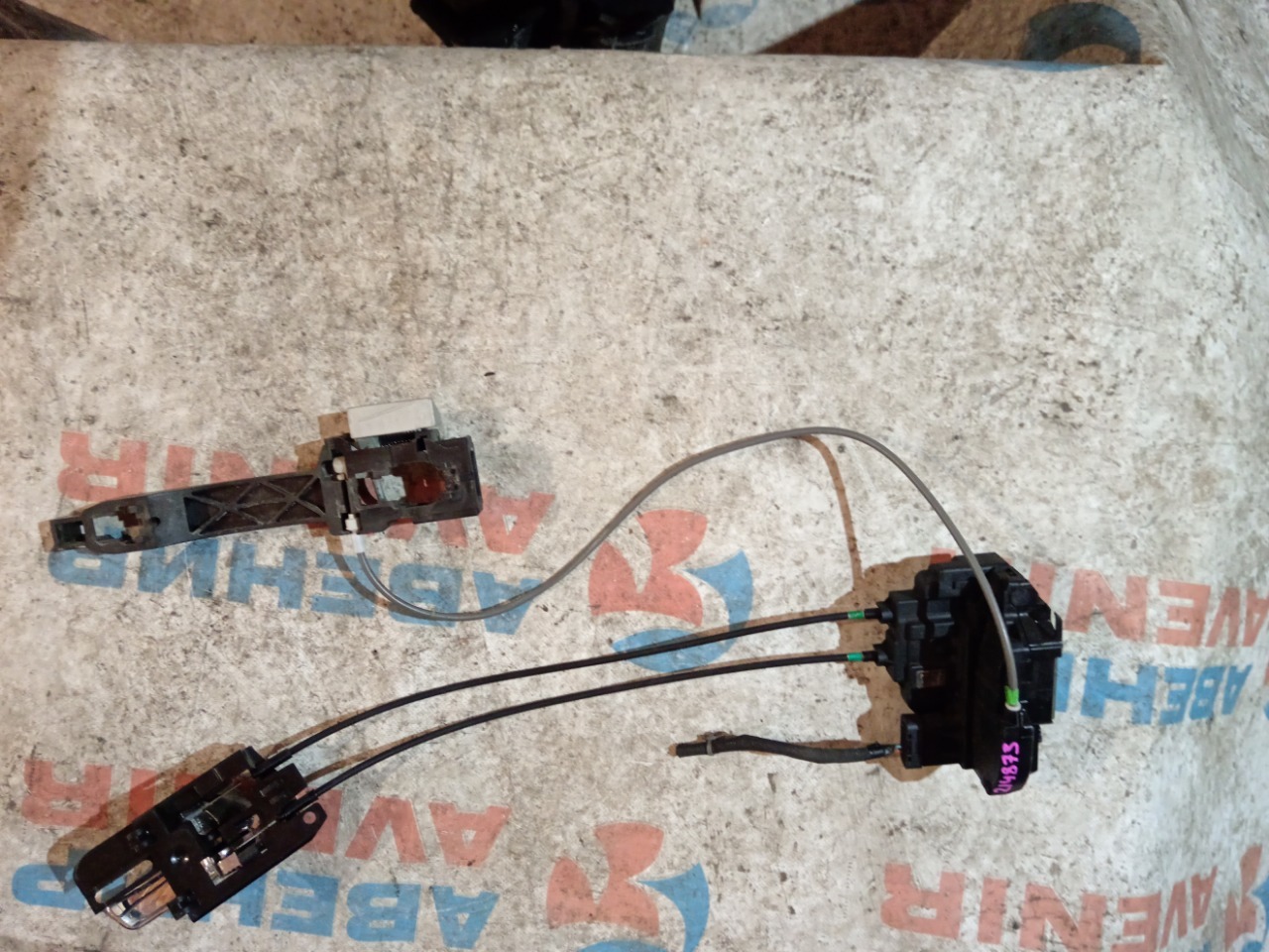 Замок двери NISSAN DUALIS J10 задний левый (б/у)