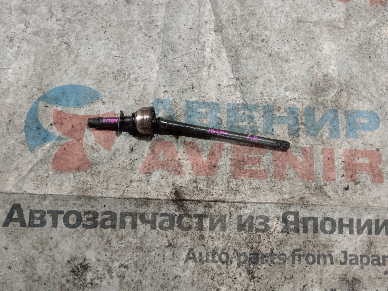 Полуось SUZUKI JIMNY JB23W K6AT передний правый (б/у)