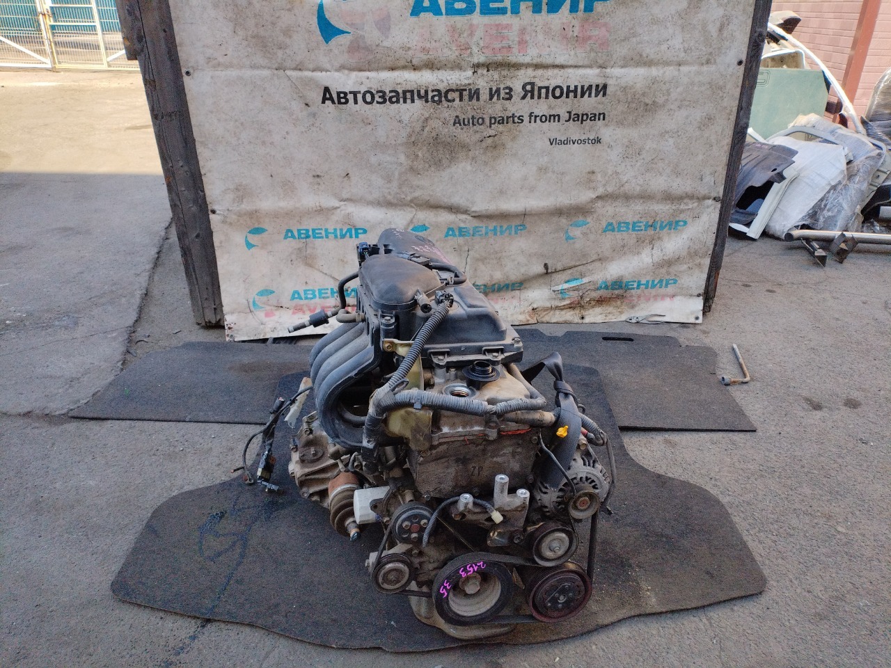 Двигатель NISSAN MARCH AK12 CR12DE (б/у)
