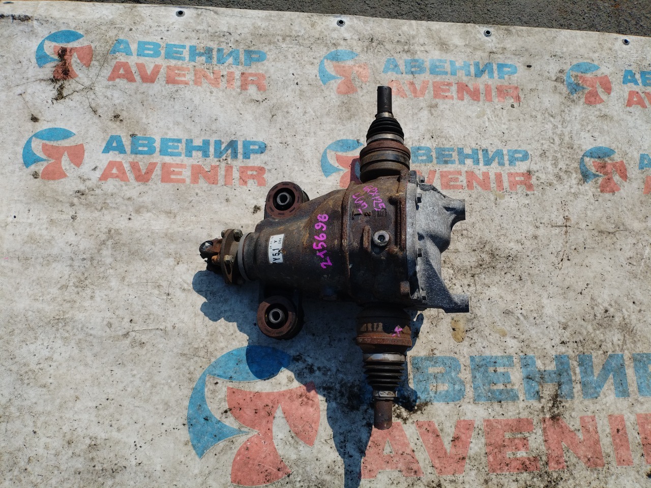 Редуктор TOYOTA MARK X GRX120 4GR-FSE задний (б/у)