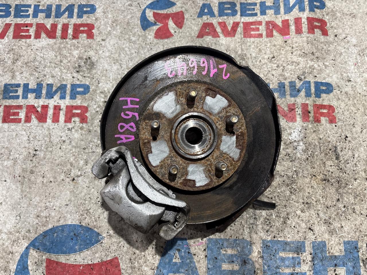 Ступица MITSUBISHI PAJERO MINI H58A 4A30 передняя правая (б/у)