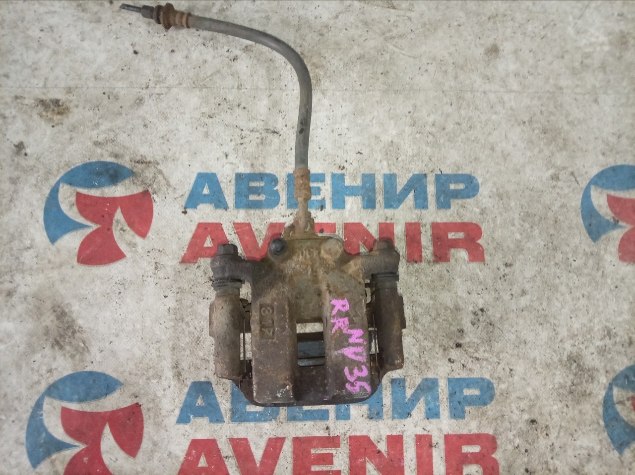 Суппорт NISSAN SKYLINE NV35 VQ25DD задний правый (б/у)
