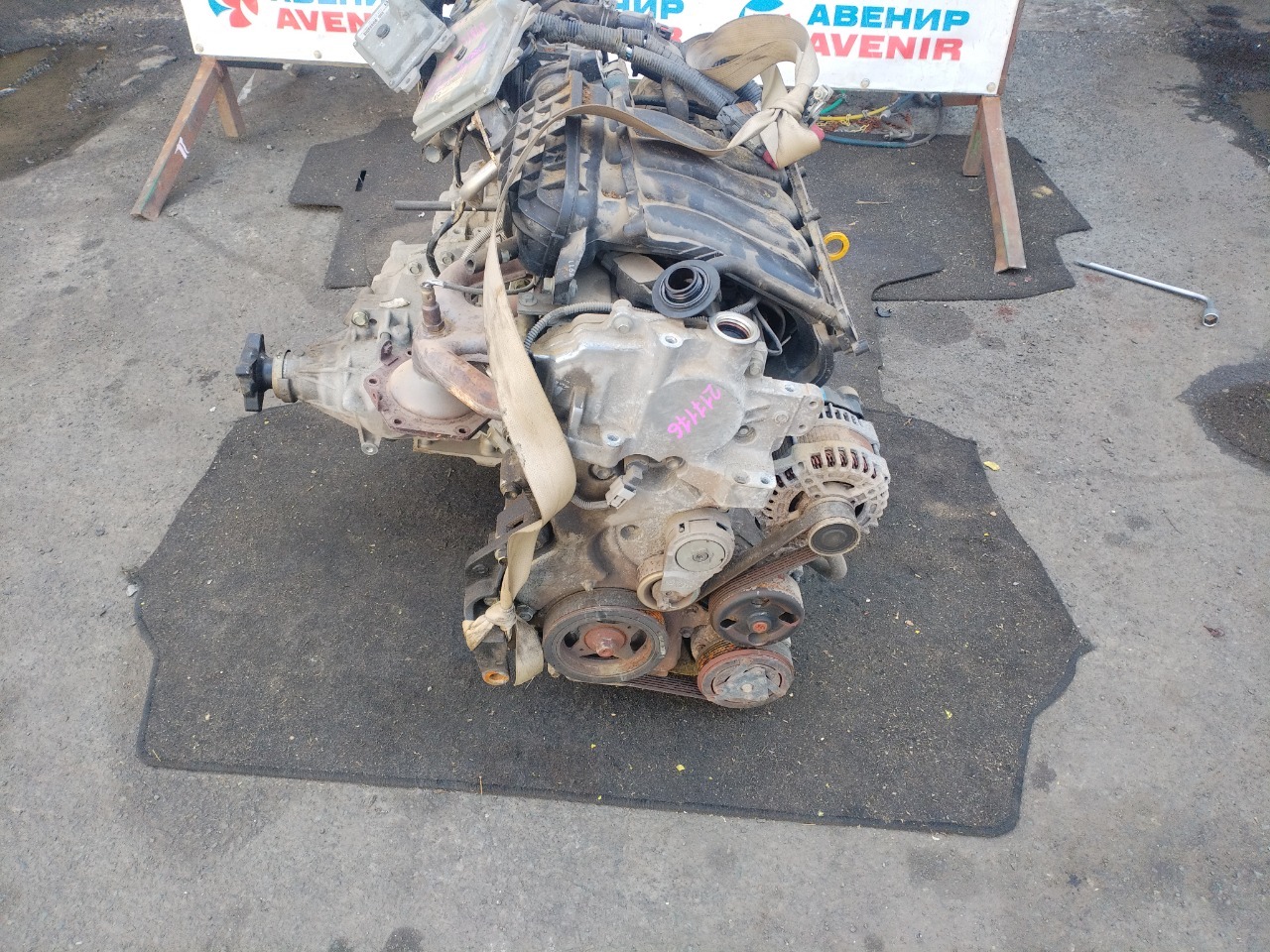 Двигатель NISSAN SERENA NC25 MR20DE (б/у)