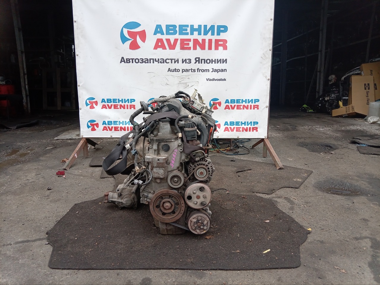 Двигатель HONDA FIT GD1 L13A (б/у)