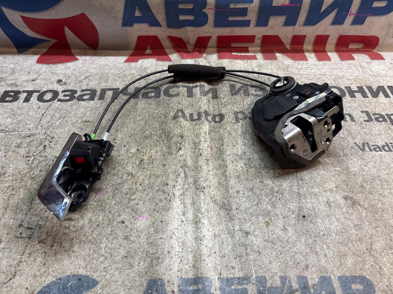 Замок двери TOYOTA MARK X GRX130 задний левый (б/у)