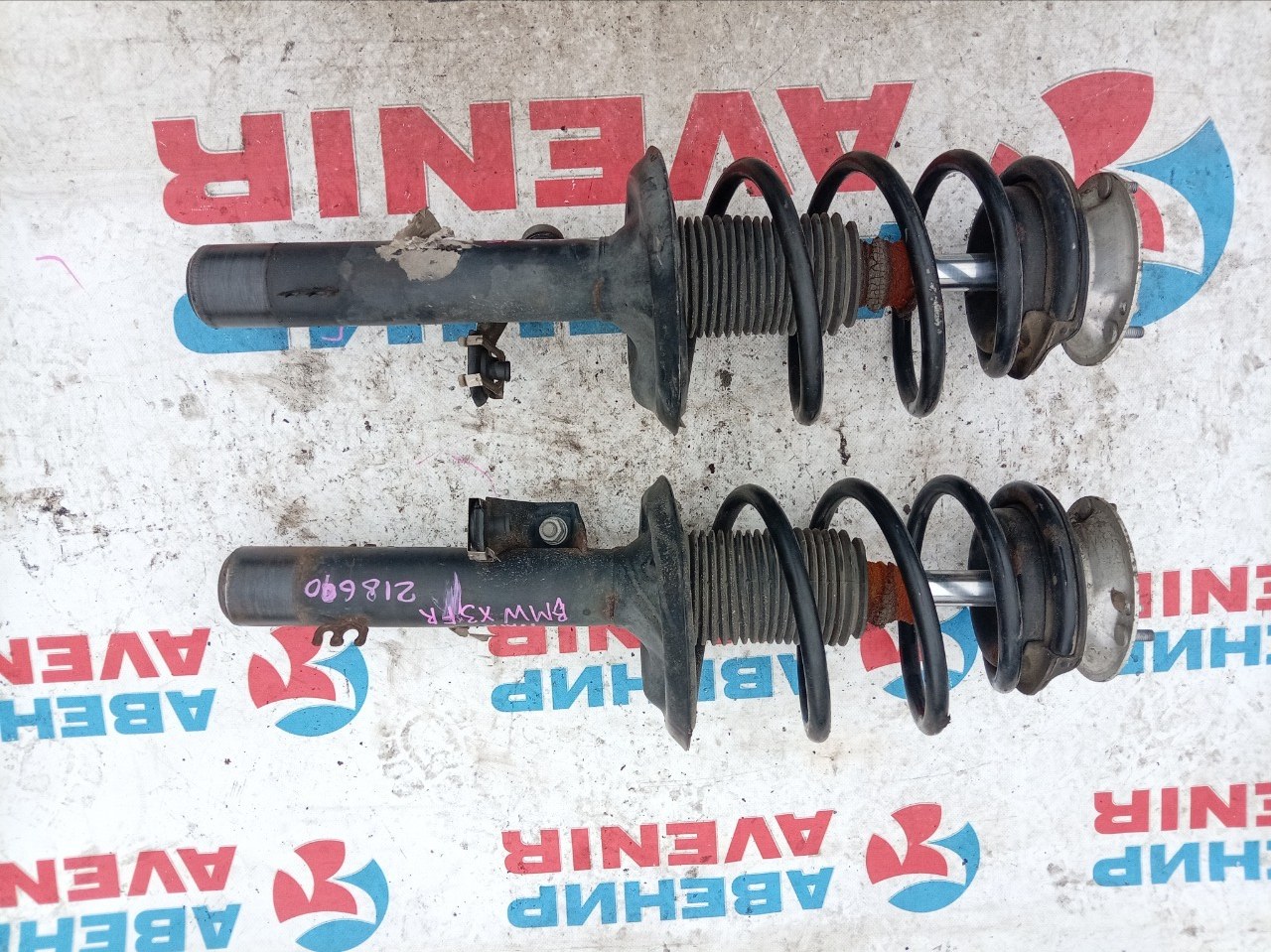 Стойка BMW X3 PС25 N52B25A передняя левая (б/у)