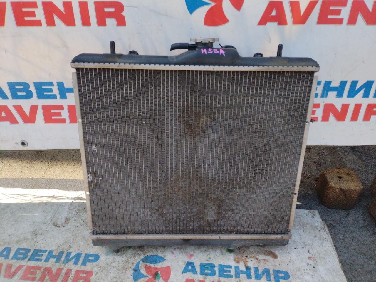 Радиатор MITSUBISHI PAJERO MINI H58A 4A30T (б/у)