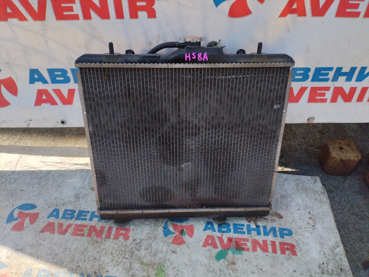 Радиатор MITSUBISHI PAJERO MINI H58A 4A30T (б/у)
