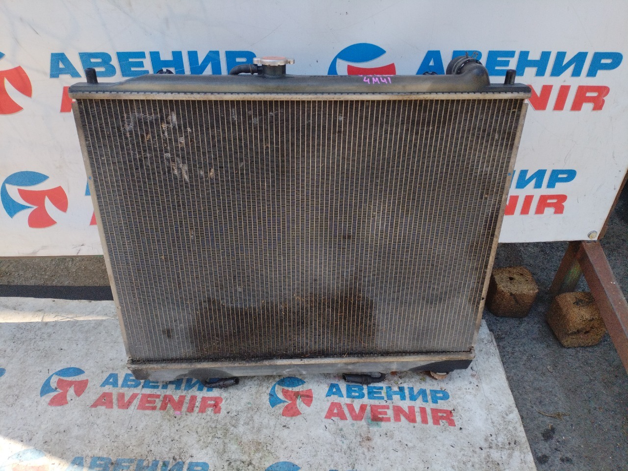 Радиатор MITSUBISHI PAJERO V78W 4M41 (б/у)