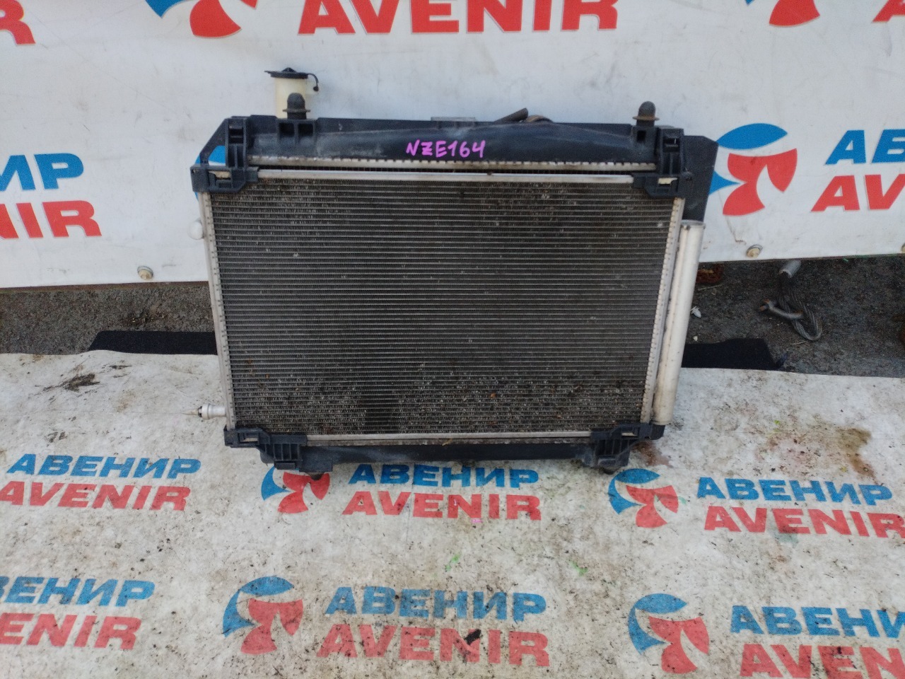 Радиатор TOYOTA AXIO NZE164 1NZ-FE (б/у)