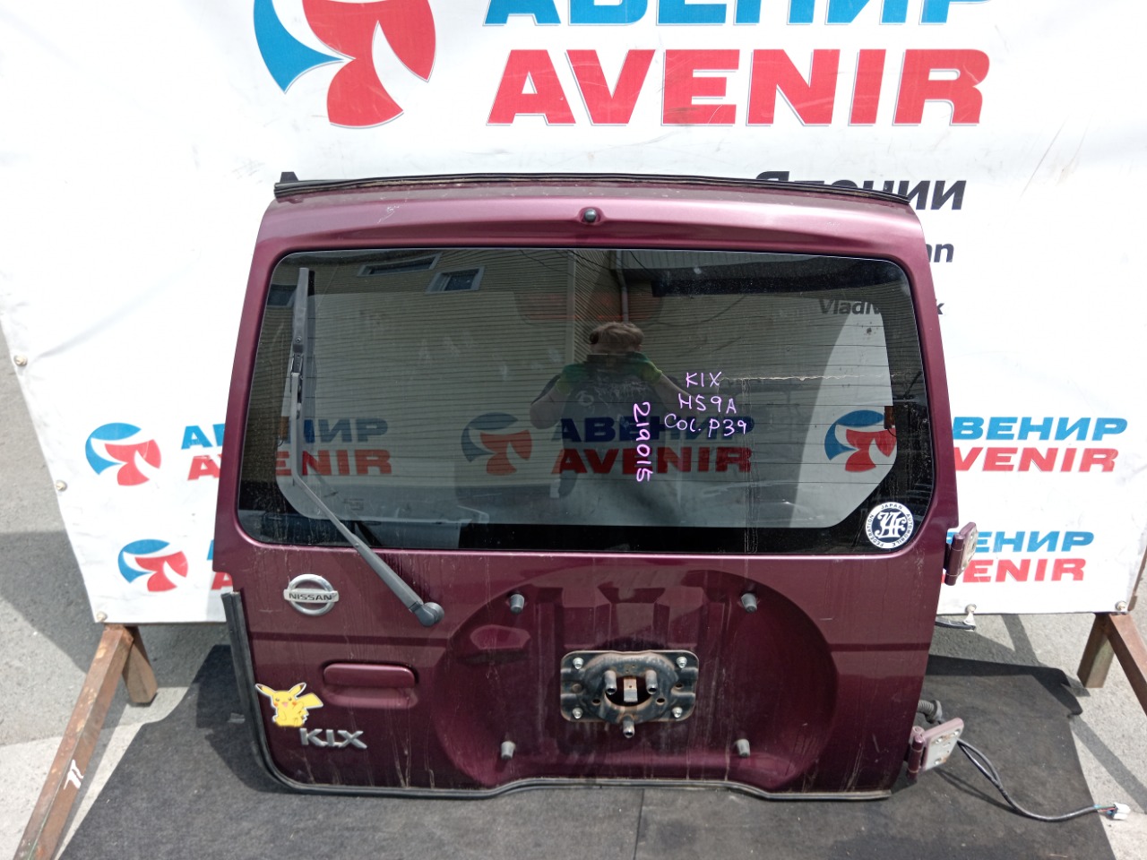 Дверь задняя NISSAN KIX H59A задняя (б/у)