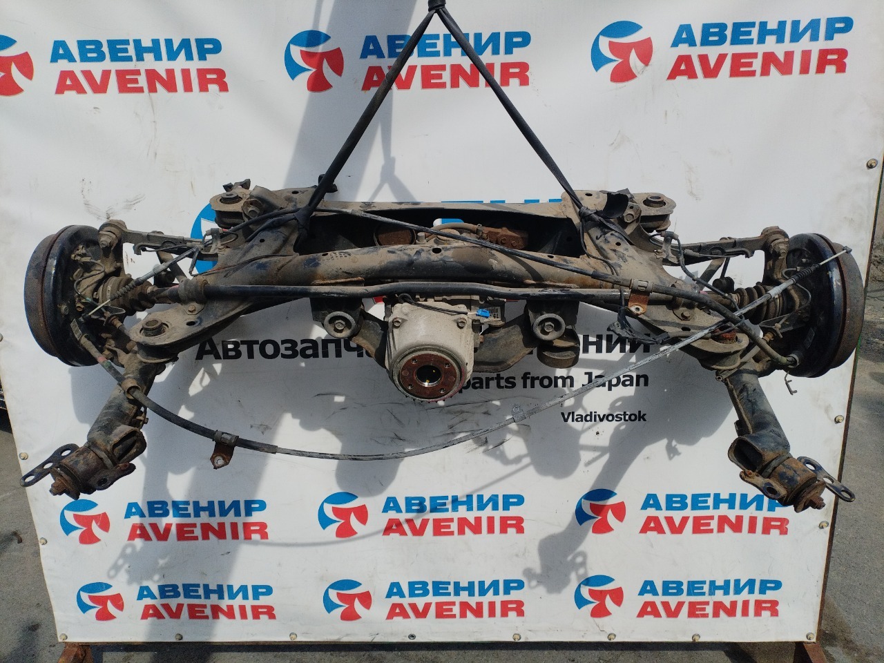 Балка подвески TOYOTA ALLION ZRT265 2ZRFE задняя (б/у)