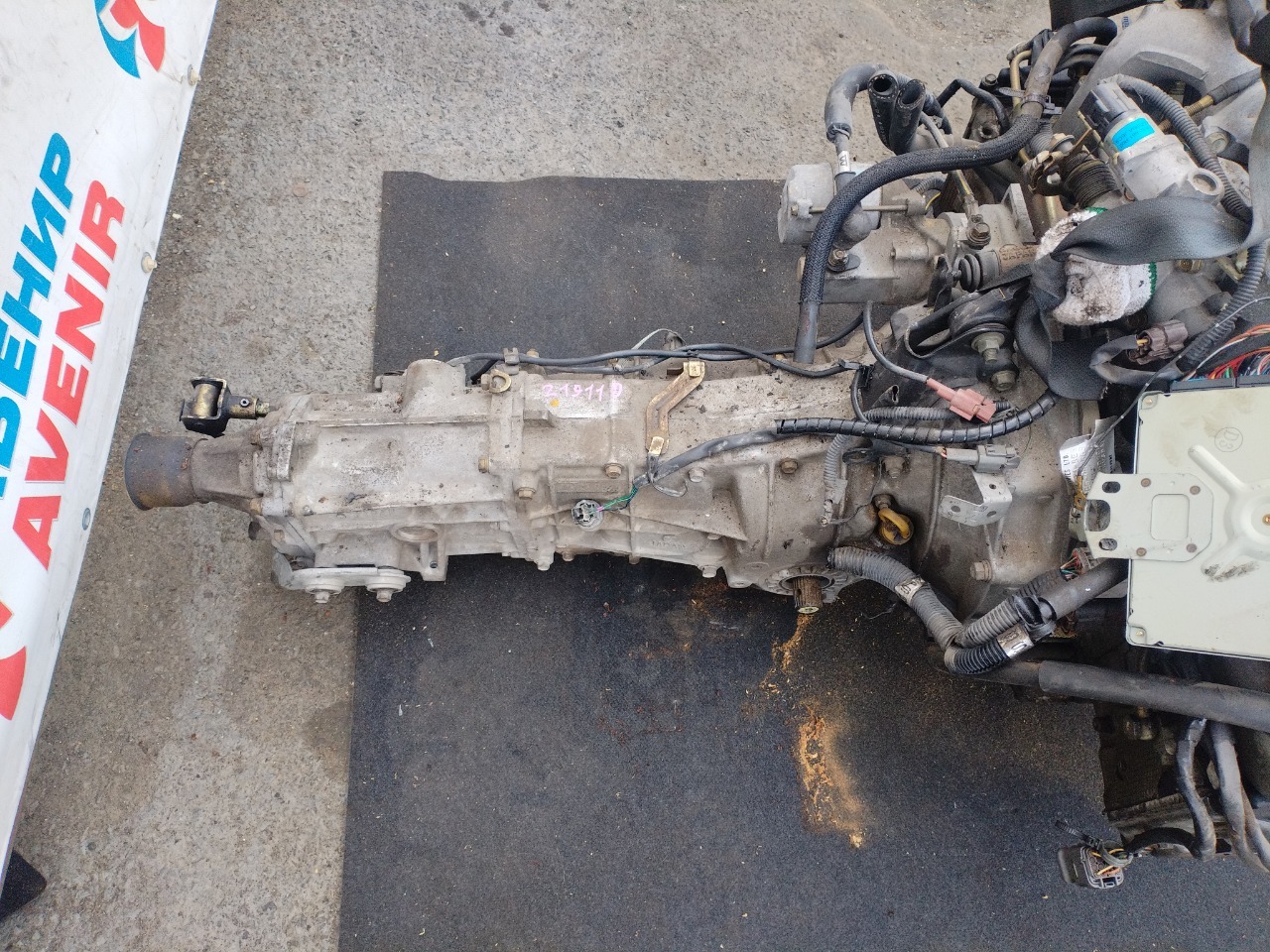 МКПП SUBARU LEGACY BE5 EJ204DWCBE (б/у)