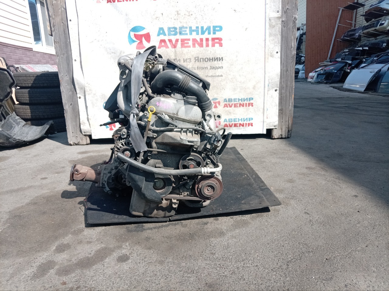 Двигатель SUZUKI KEI HN22S K6AT (б/у)