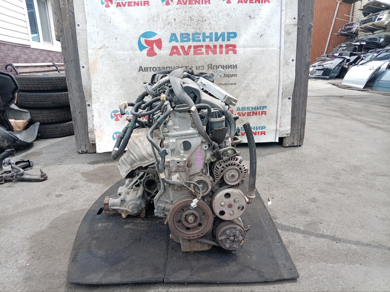 Двигатель HONDA FIT GD1 L13A (б/у)