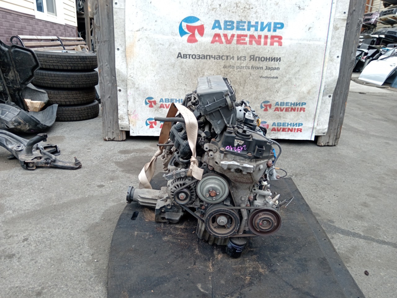 Двигатель DAIHATSU MIRA E:S LA300S KF-VE (б/у)